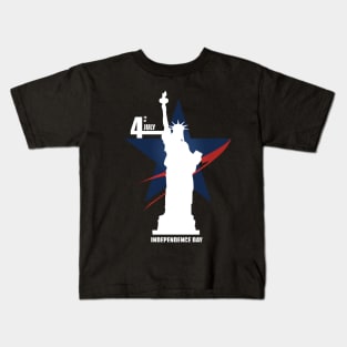 Statue Of Liberty Design Kids T-Shirt